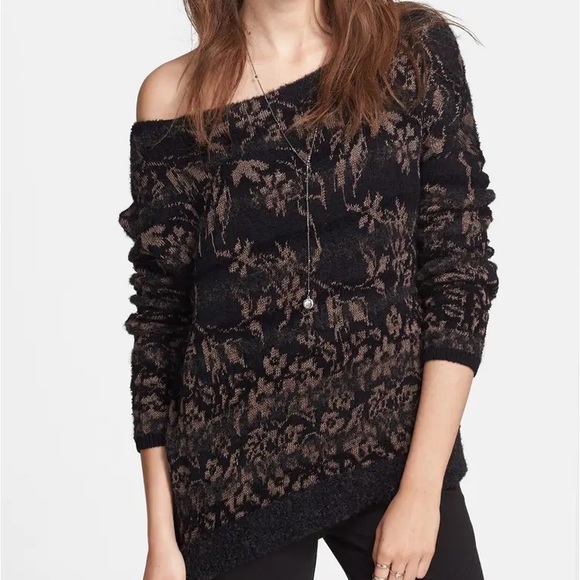 Free People Flower Fields Alpaca Sweater - Picture 9 of 11
